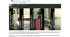 Desktop Screenshot of linguisticworld.com